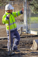 Photo chantier travaux publics, aménagement, maconnerie, par la société Clément TP de Sologne à Salbris - Loir-et-Cher 41